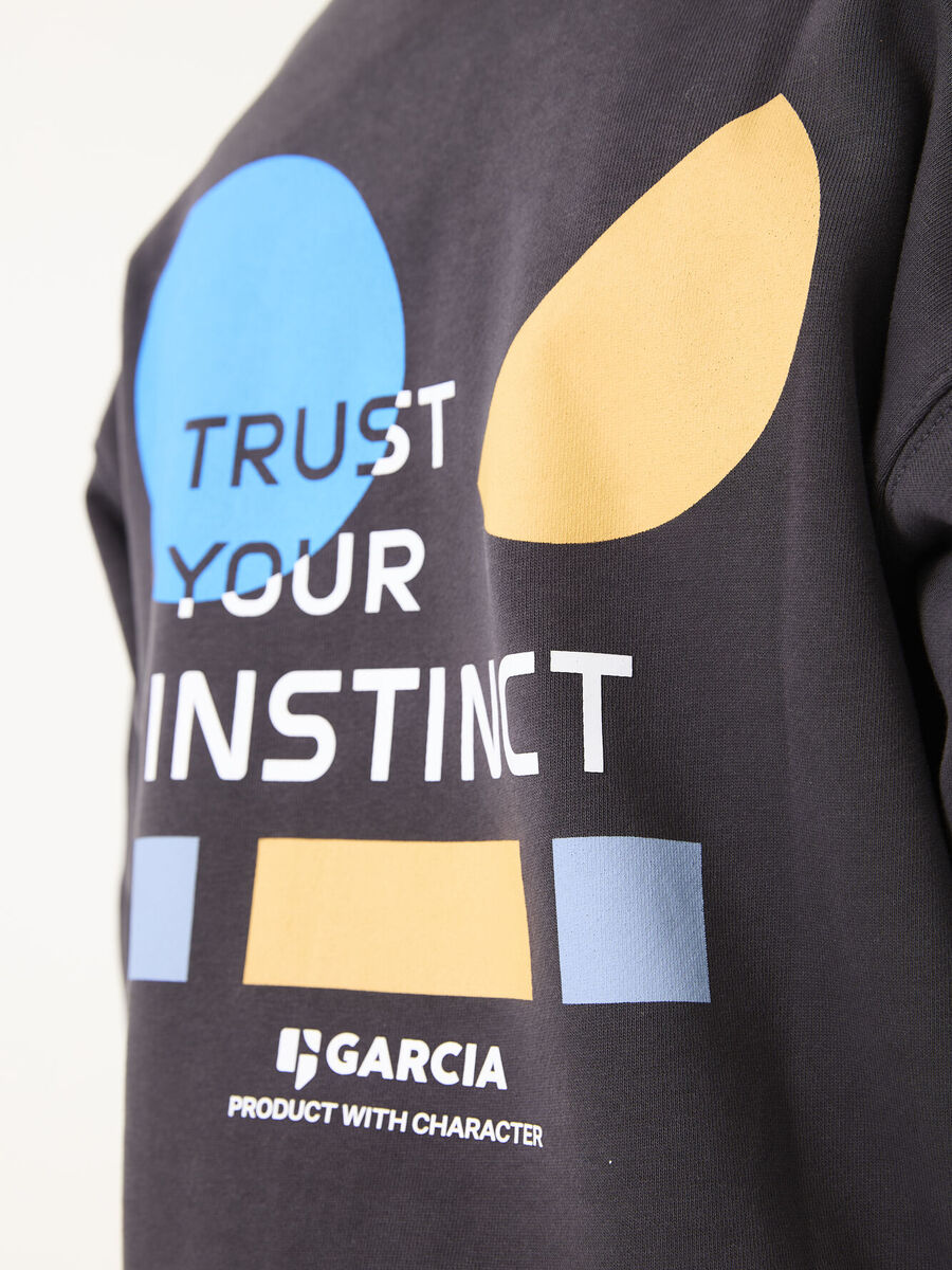 Sweater van het merk Garcia in het Grijs