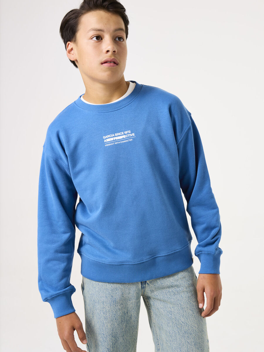 Sweater van het merk Garcia in het Blauw