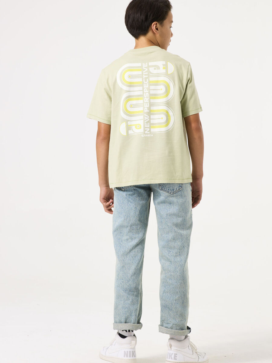 T-shirt van het merk Garcia in het Groen