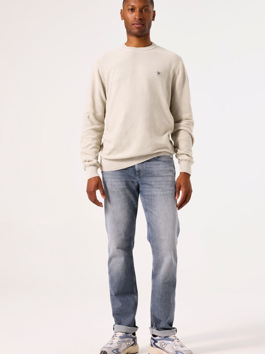 Pull van het merk Garcia in het Beige