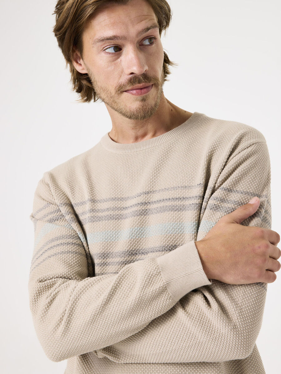 Pull van het merk Garcia in het Beige