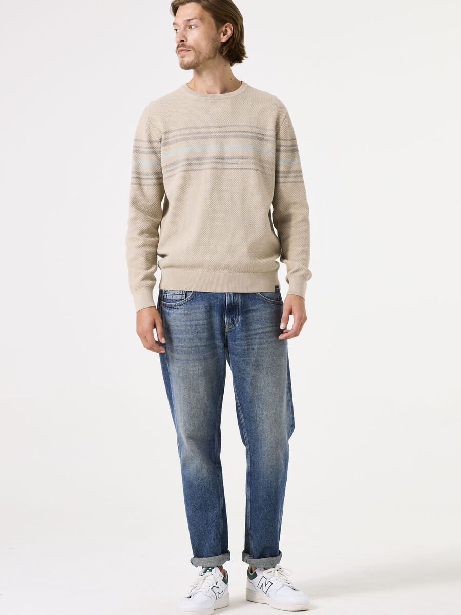 Pull van het merk Garcia in het Beige