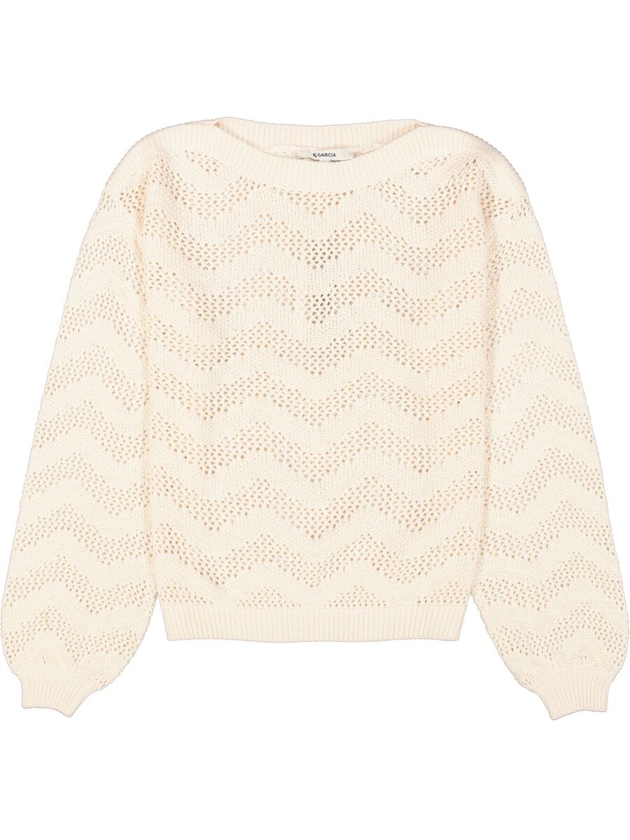 Pull van het merk Garcia in het Wit