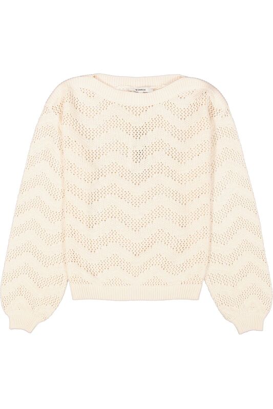 Pull van het merk Garcia in het Wit