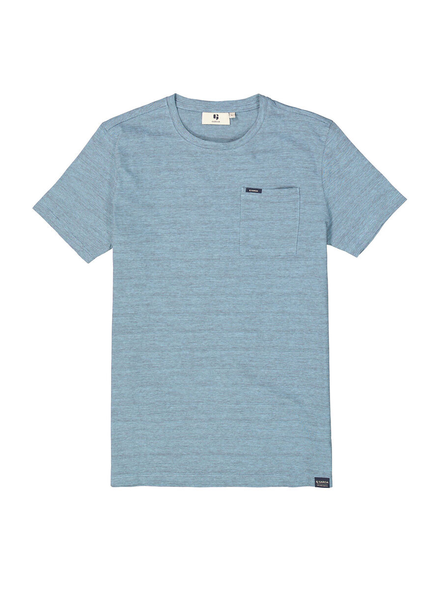 T-shirt van het merk Garcia in het Blauw
