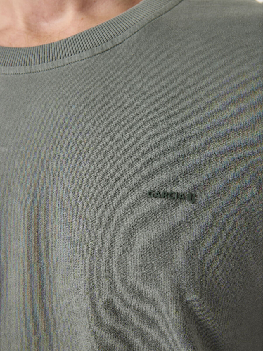 T-shirt van het merk Garcia in het Groen