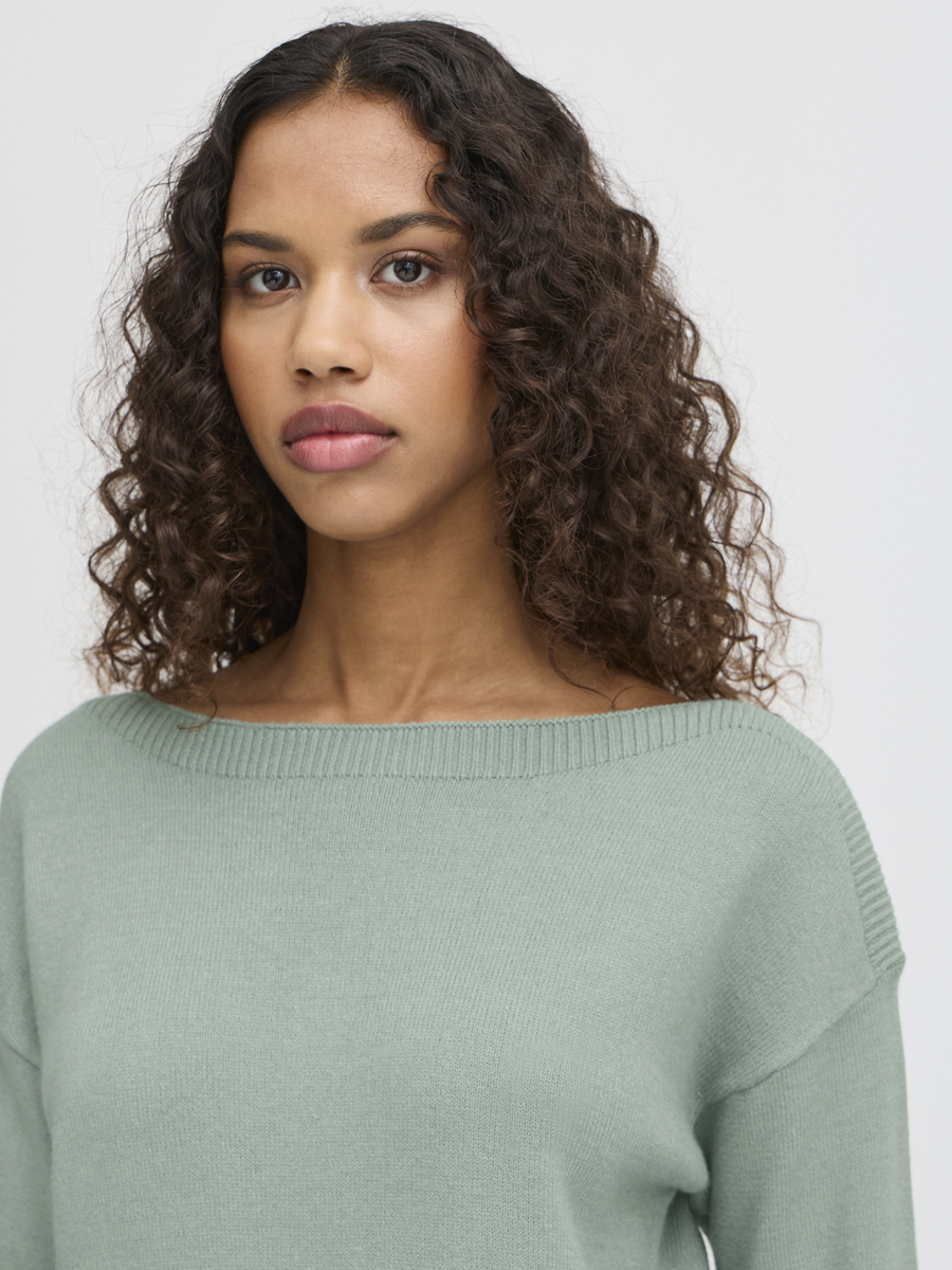 Pull van het merk Ichi in het Groen