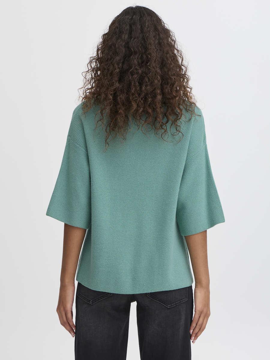 Pull van het merk Ichi in het Groen