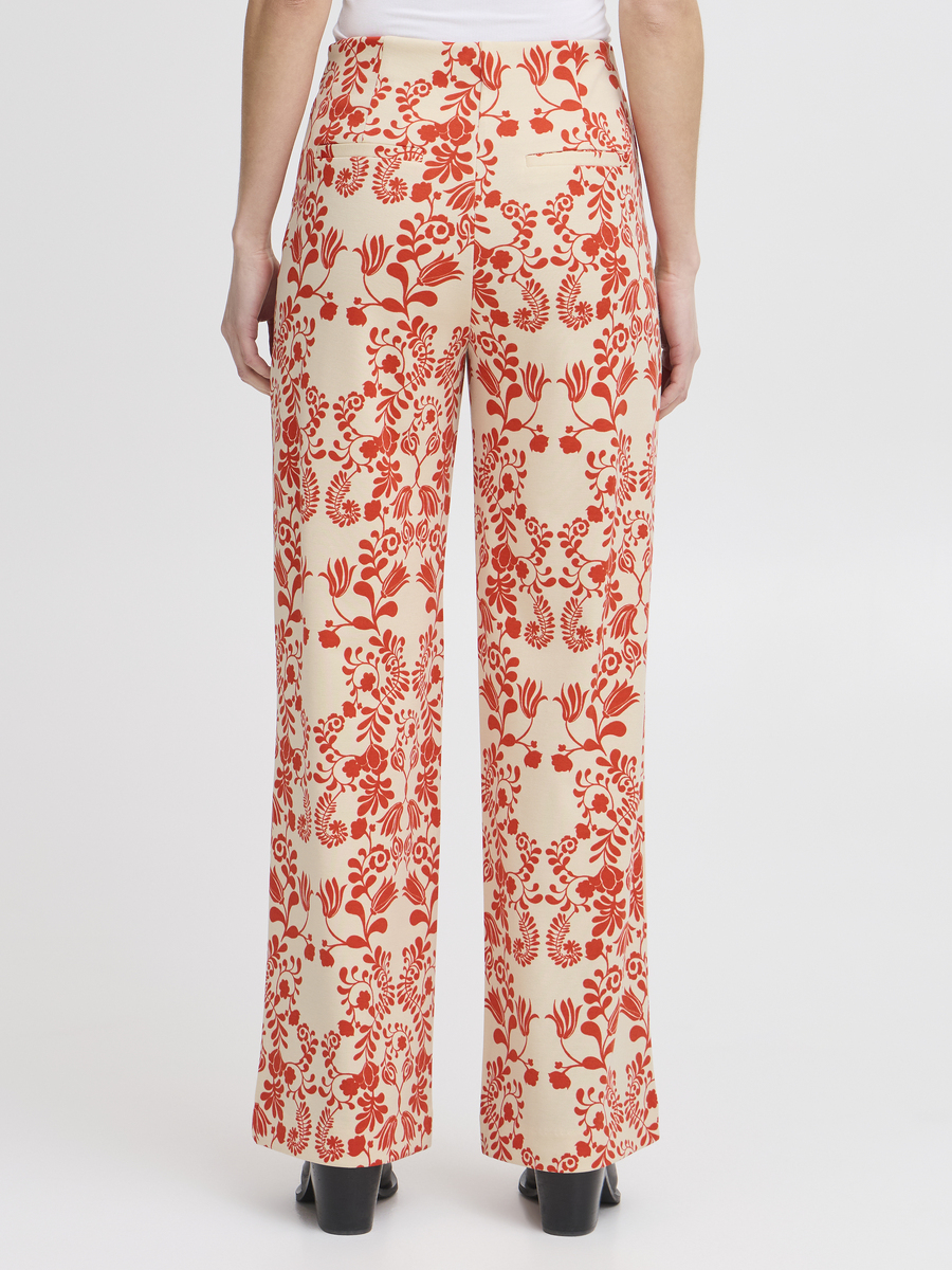 Broek van het merk Ichi in het Rood
