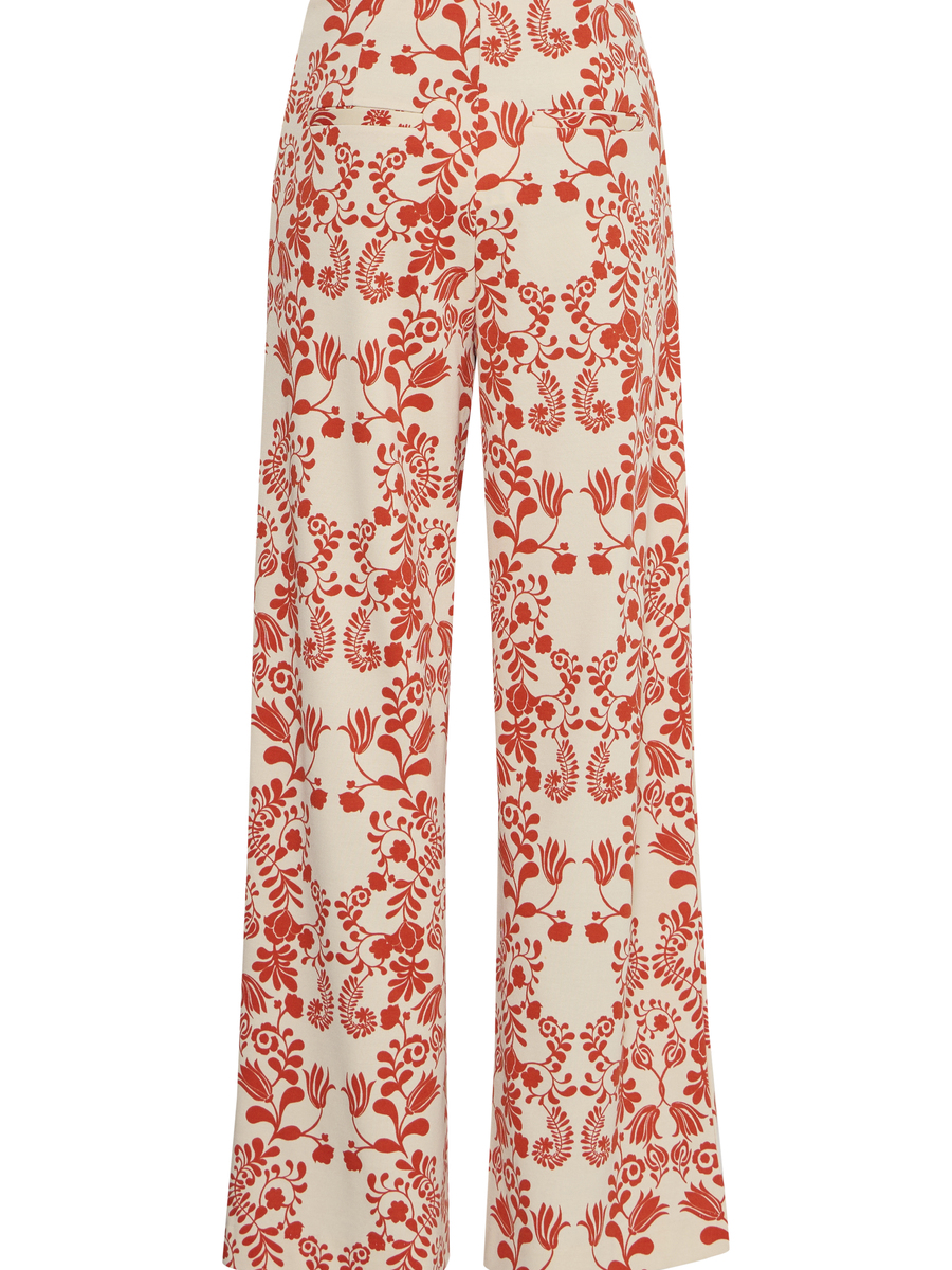 Broek van het merk Ichi in het Rood