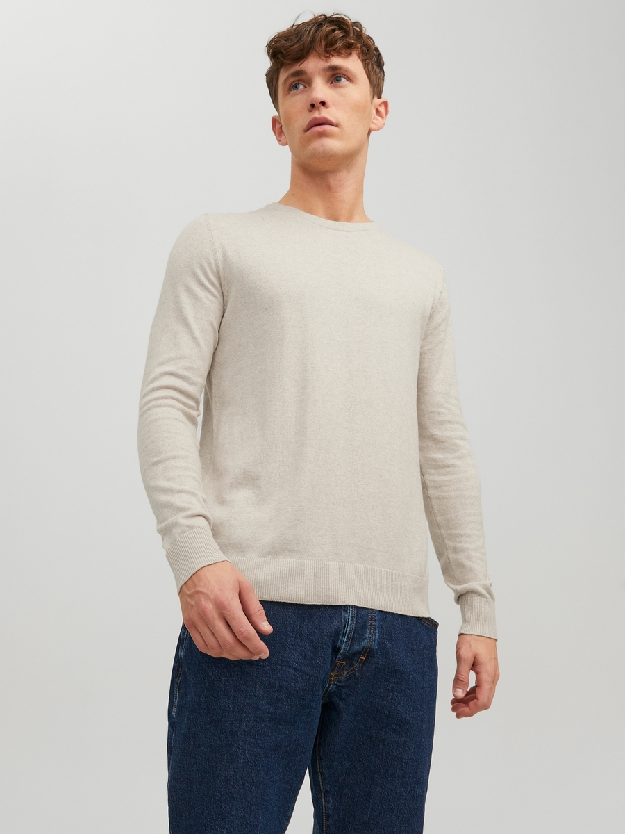 Pull van het merk Jack & Jones in het Beige