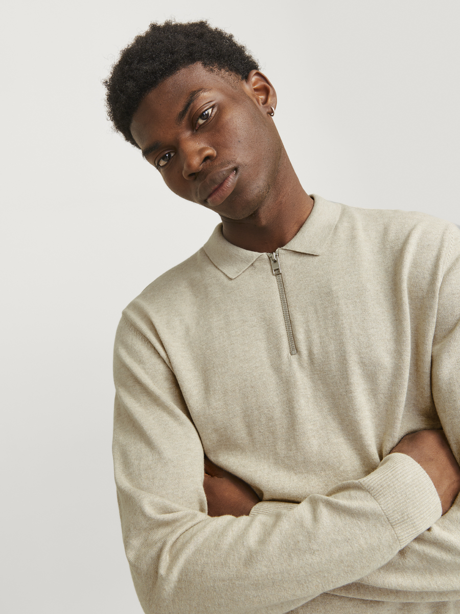 Pull van het merk Jack & Jones in het Beige