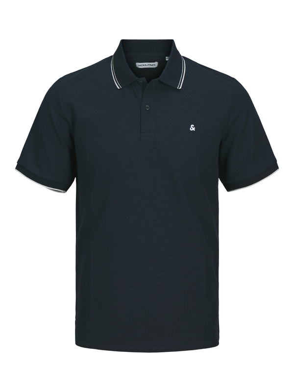 Polo van het merk Jack & Jones in het Marine