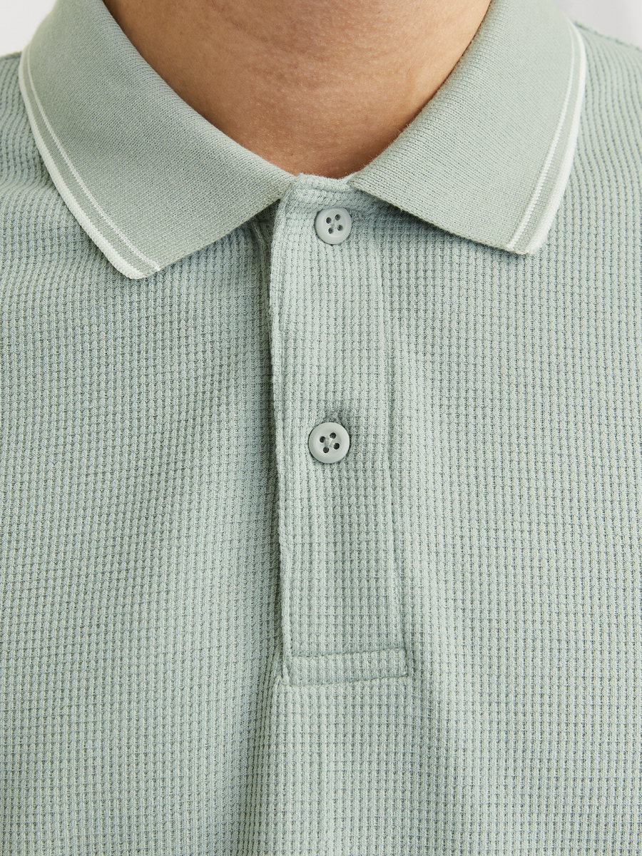 Polo van het merk Jack & Jones in het Groen