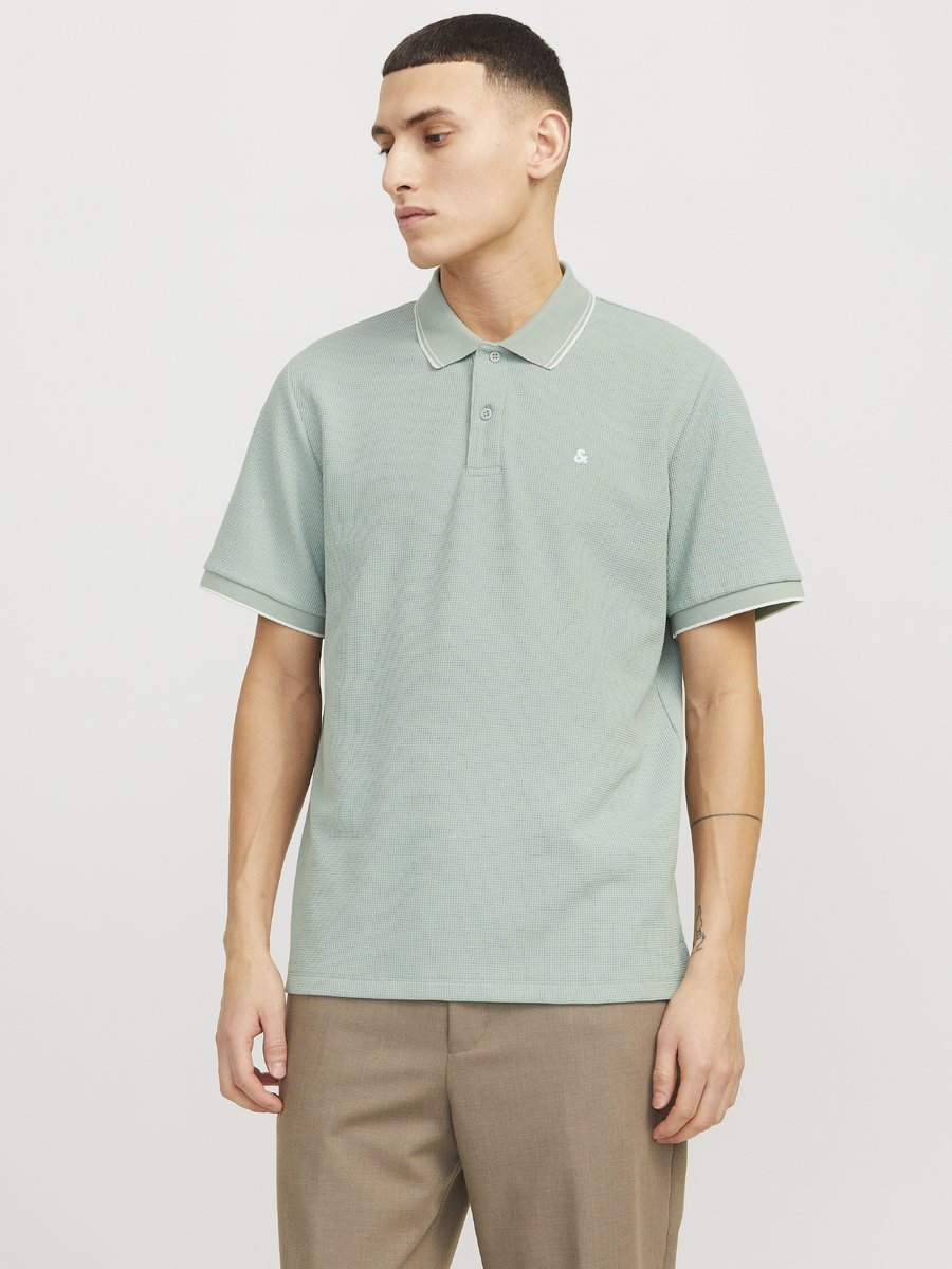 Polo van het merk Jack & Jones in het Groen
