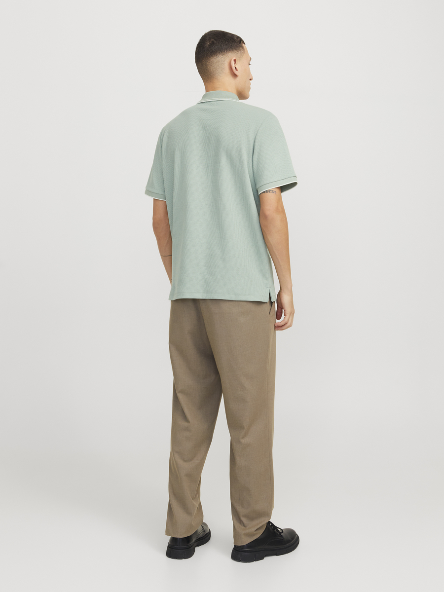 Polo van het merk Jack & Jones in het Groen