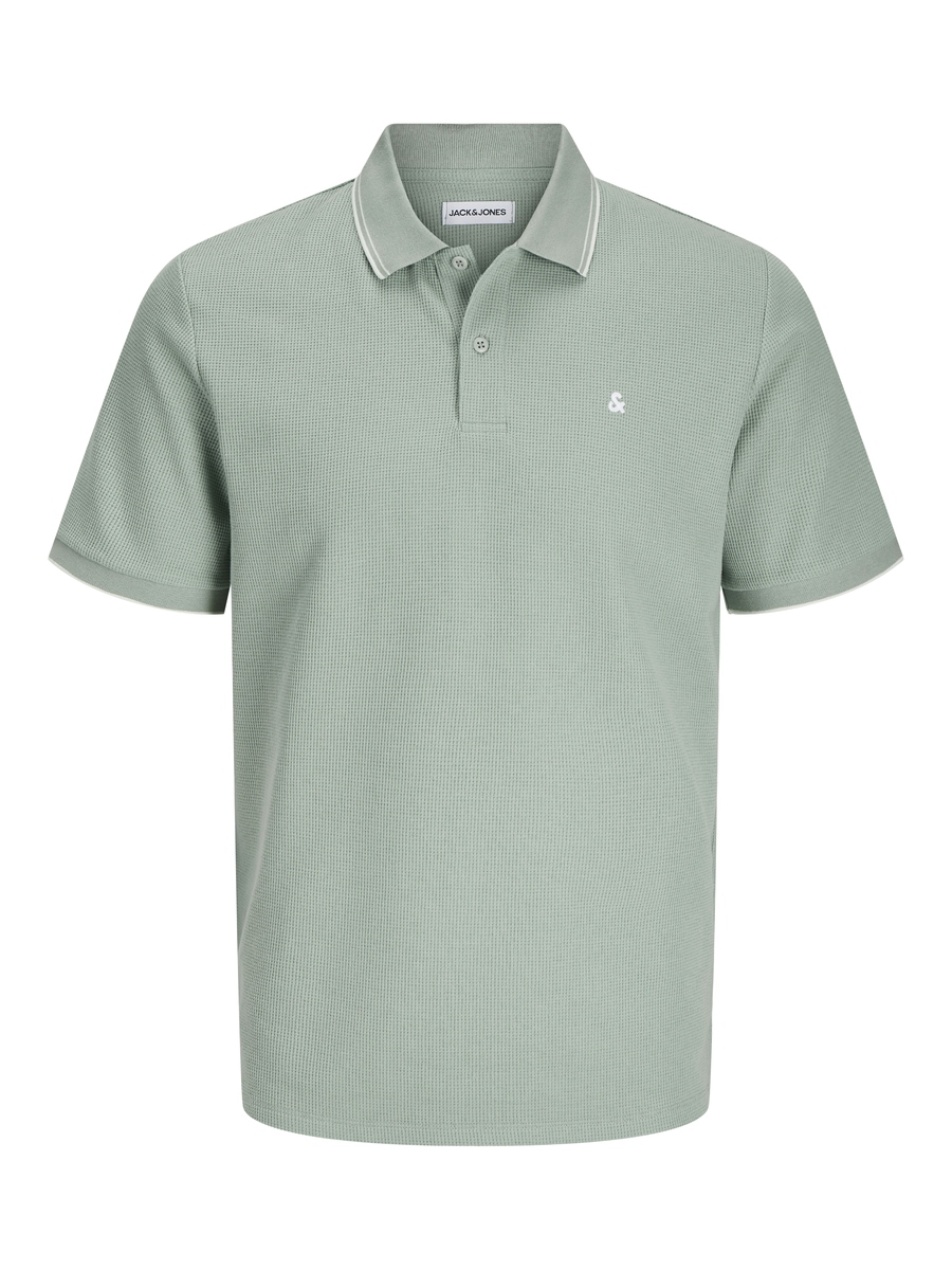 Polo van het merk Jack & Jones in het Groen
