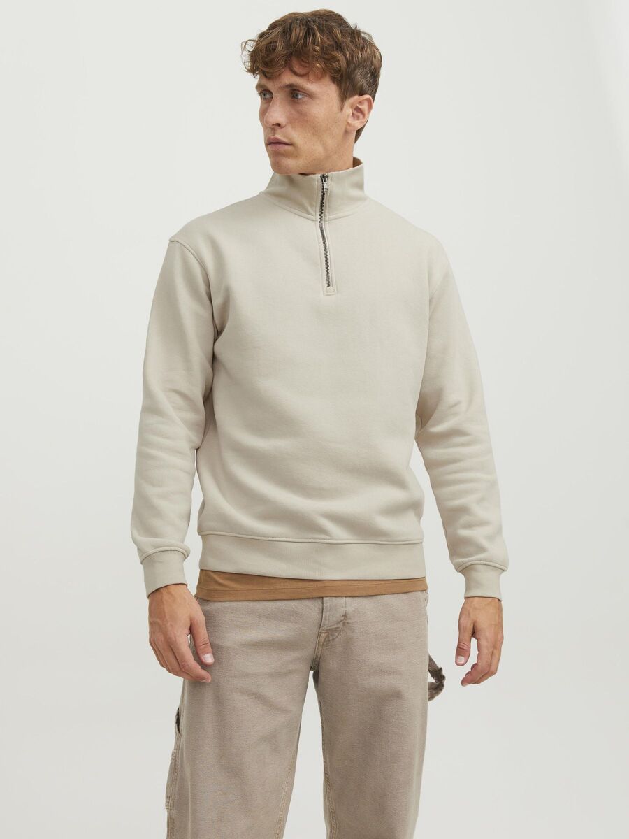 Sweater van het merk Jack & Jones in het Ecru
