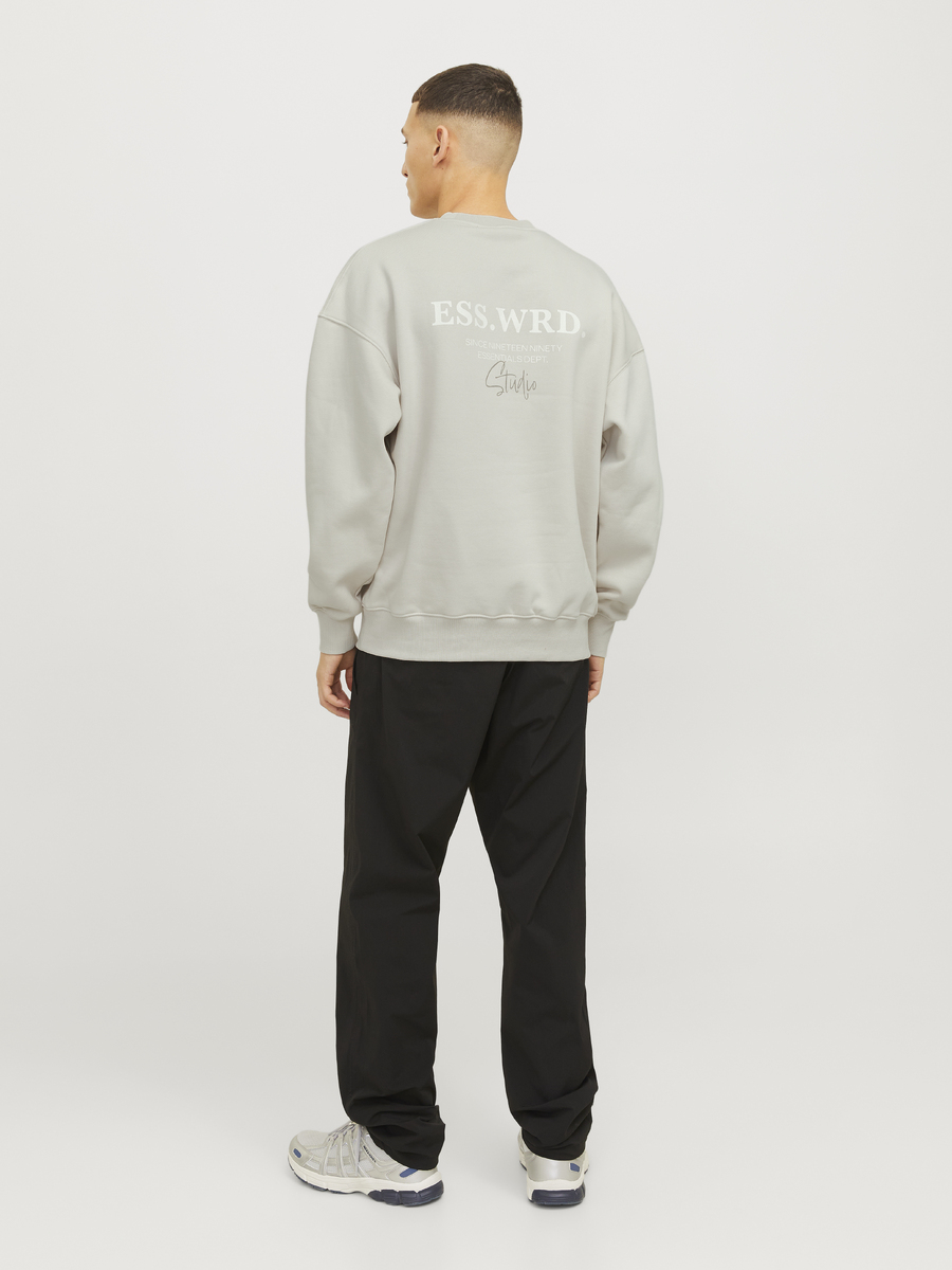 Sweater van het merk Jack & Jones in het Ecru