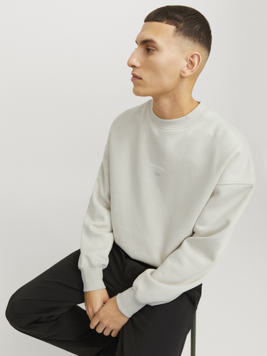 Sweater van het merk Jack & Jones in het Ecru