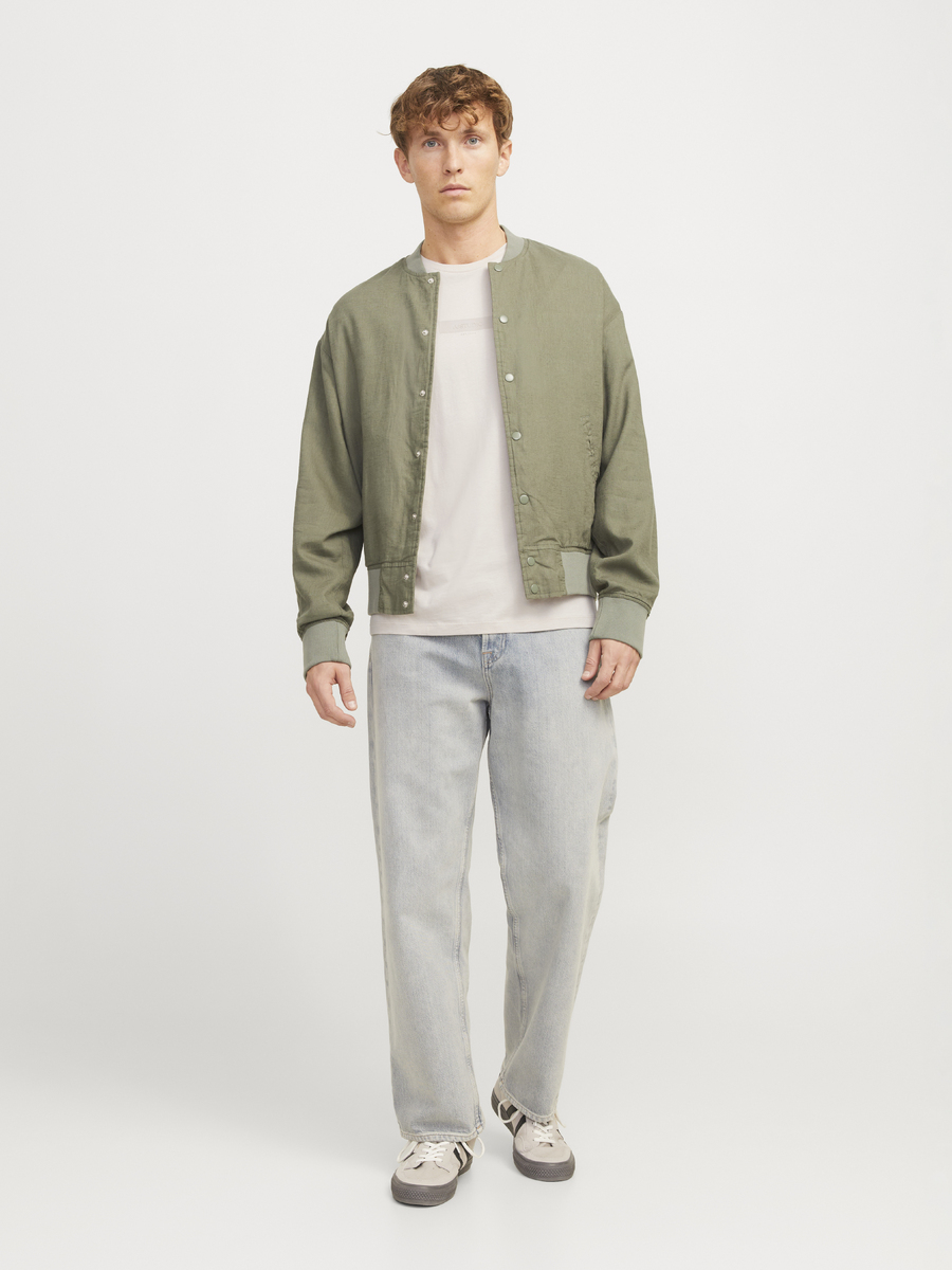 T-shirt van het merk Jack & Jones in het Ecru