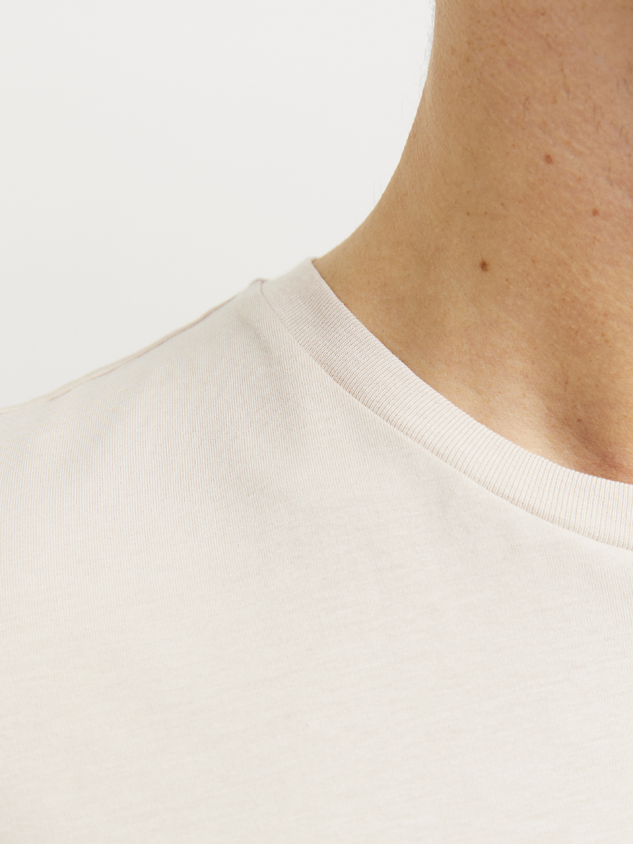 T-shirt van het merk Jack & Jones in het Ecru