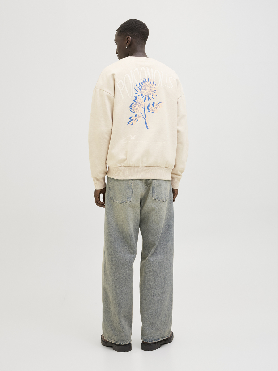 Sweater van het merk Jack & Jones in het Ecru