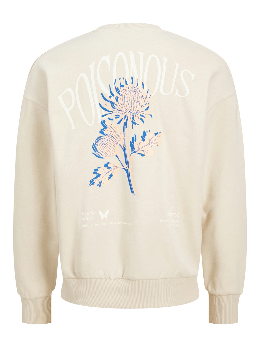 Sweater van het merk Jack & Jones in het Ecru