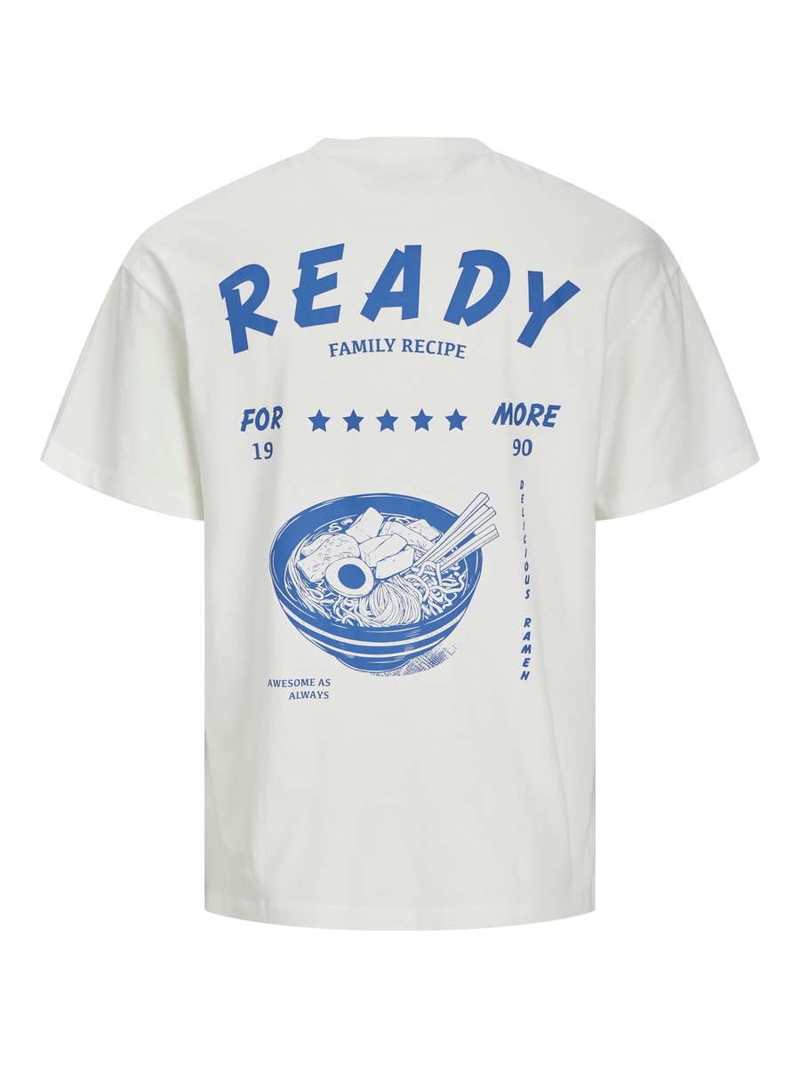 T-shirt van het merk Jack & Jones in het Ecru