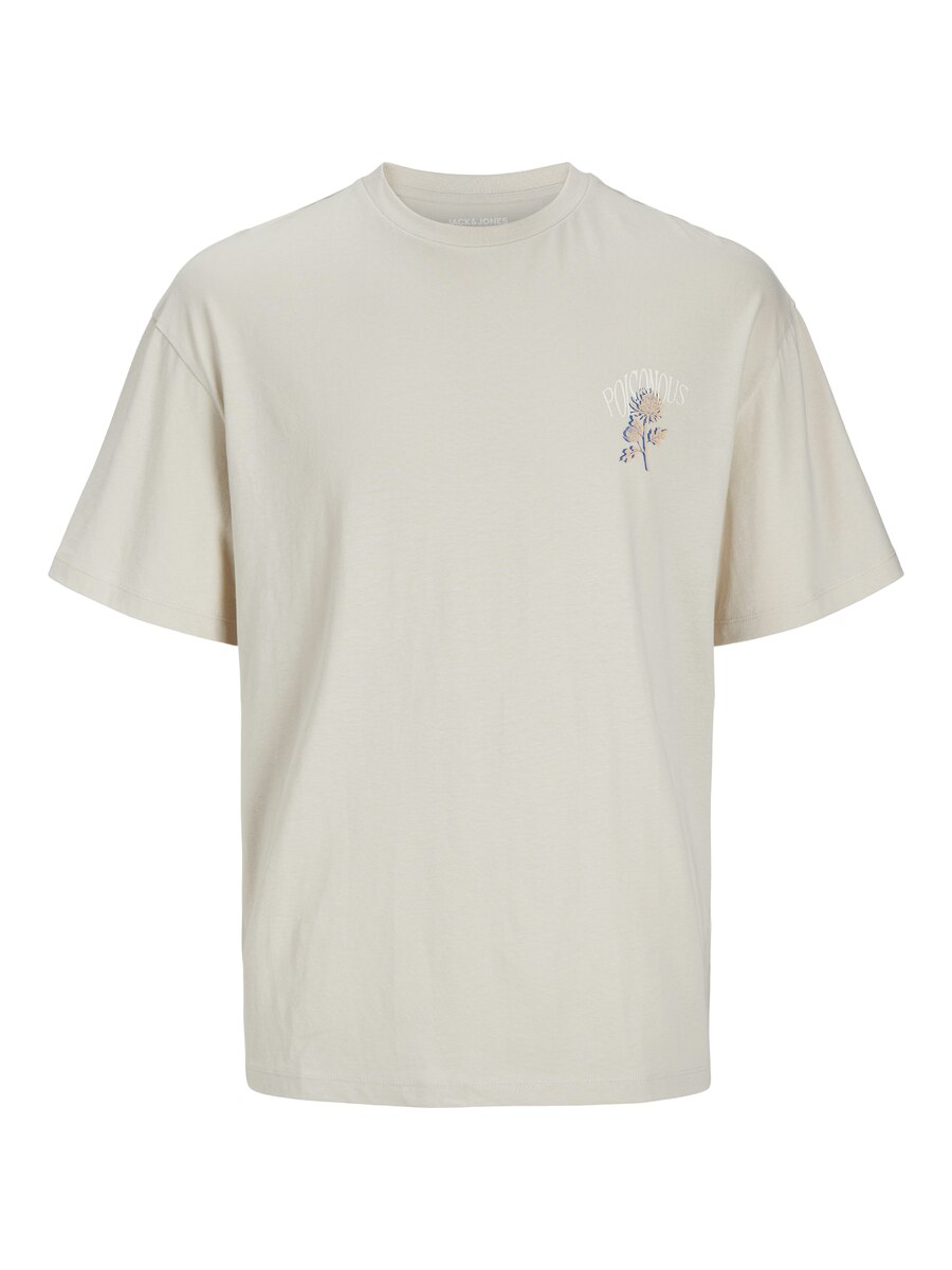 T-shirt van het merk Jack & Jones in het Ecru