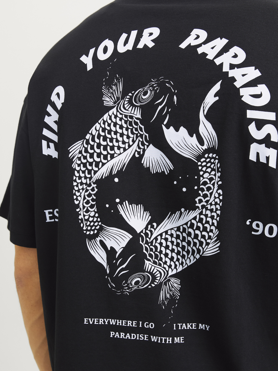 T-shirt van het merk Jack & Jones in het Zwart
