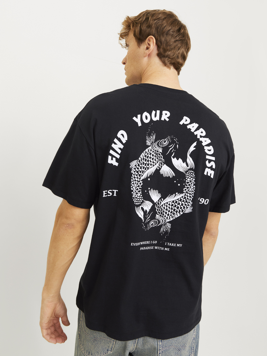 T-shirt van het merk Jack & Jones in het Zwart