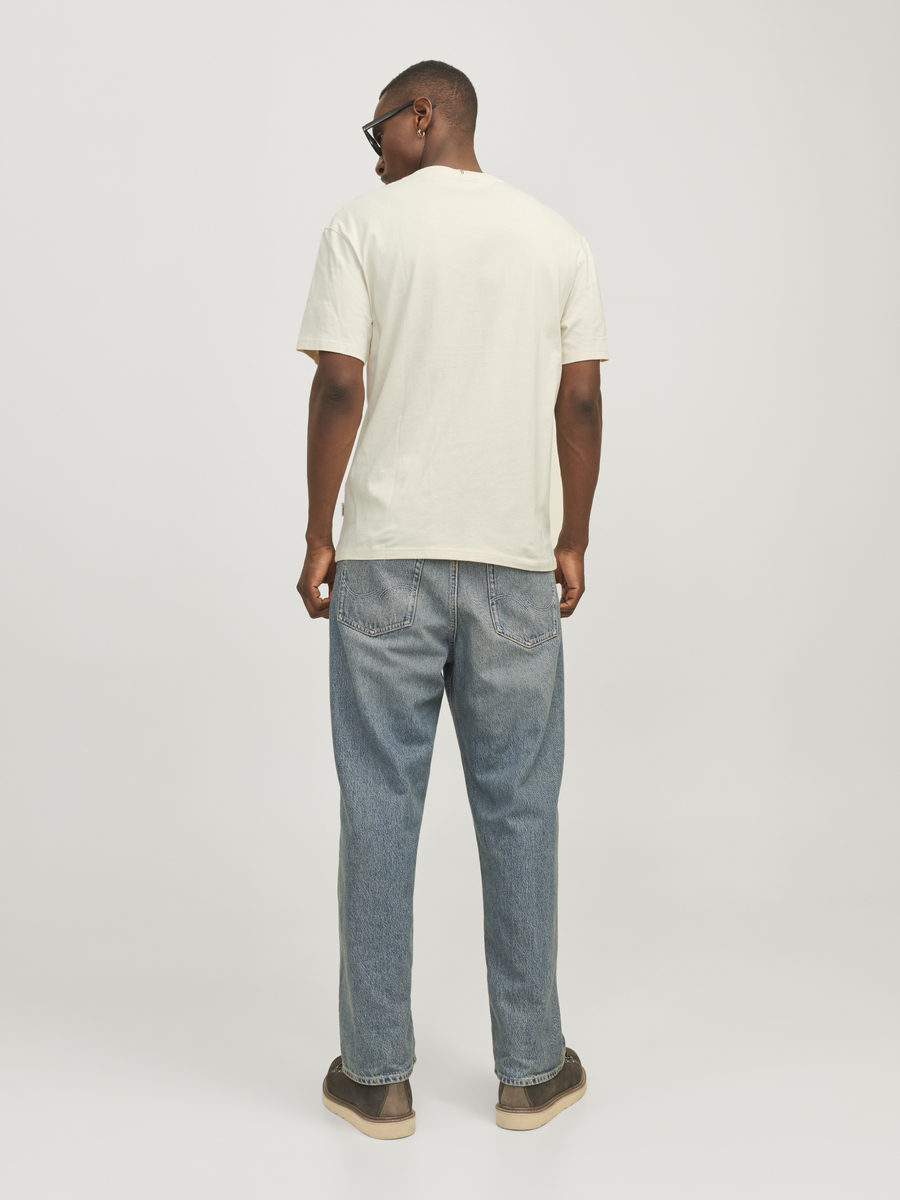 T-shirt van het merk Jack & Jones in het Ecru