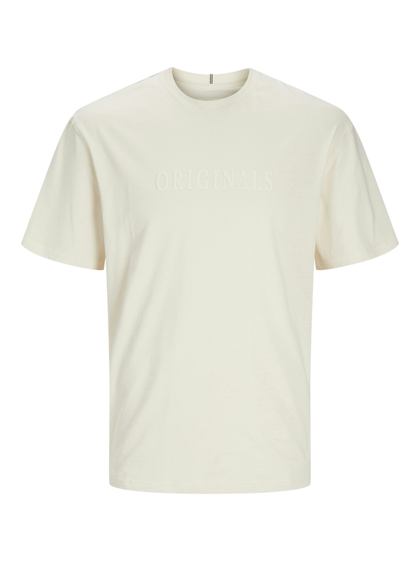 T-shirt van het merk Jack & Jones in het Ecru