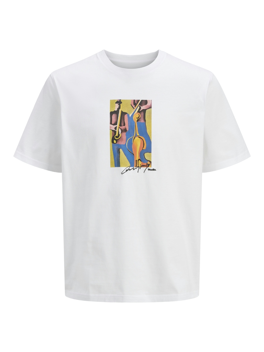 T-shirt van het merk Jack & Jones in het Wit