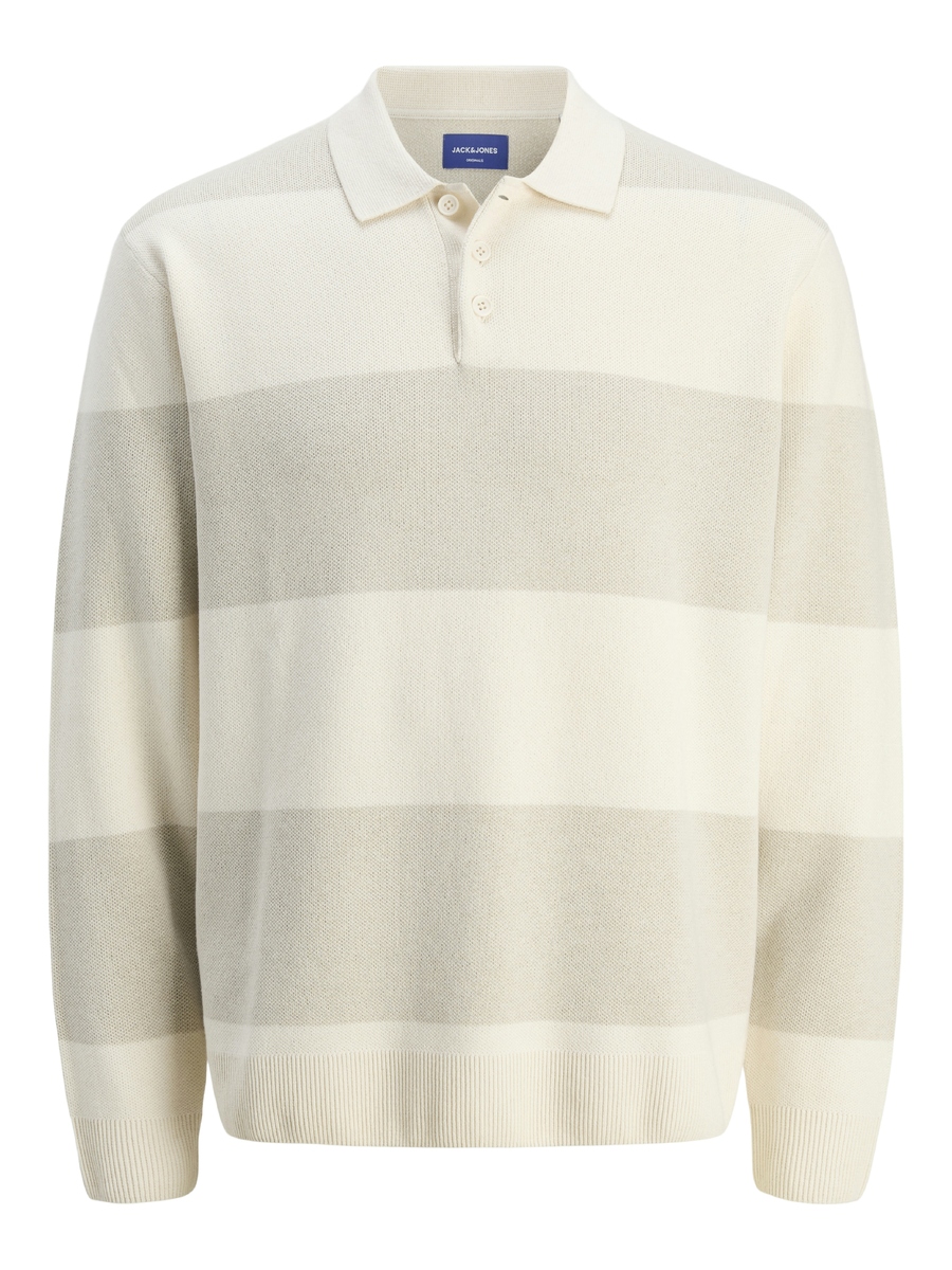 Polo van het merk Jack & Jones in het Ecru