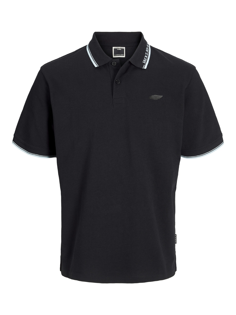 Polo van het merk Jack & Jones in het Zwart