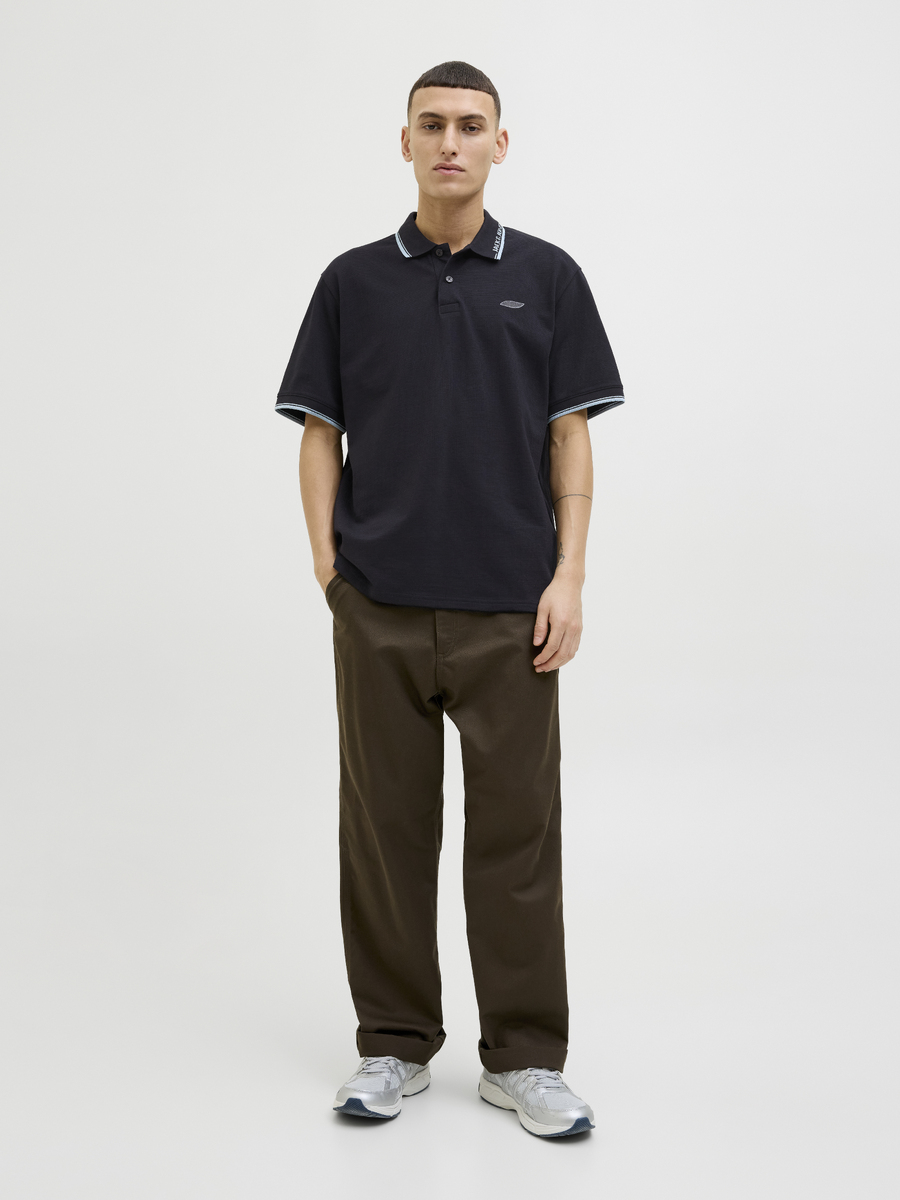 Polo van het merk Jack & Jones in het Zwart