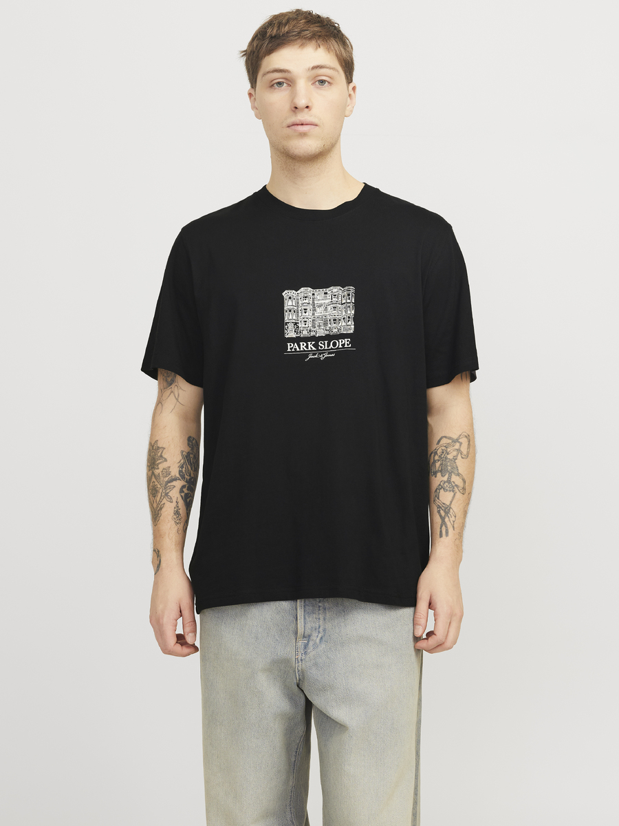 T-shirt van het merk Jack & Jones in het Zwart