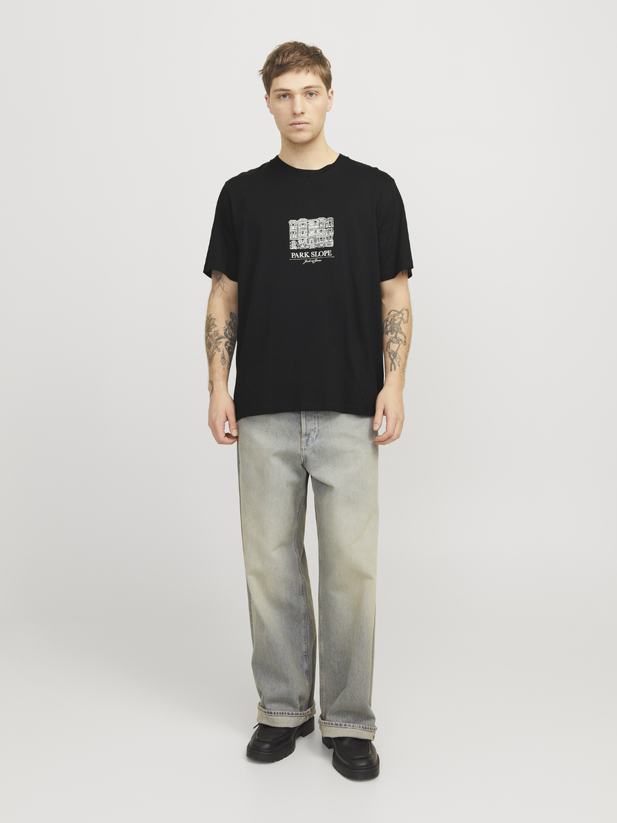 T-shirt van het merk Jack & Jones in het Zwart