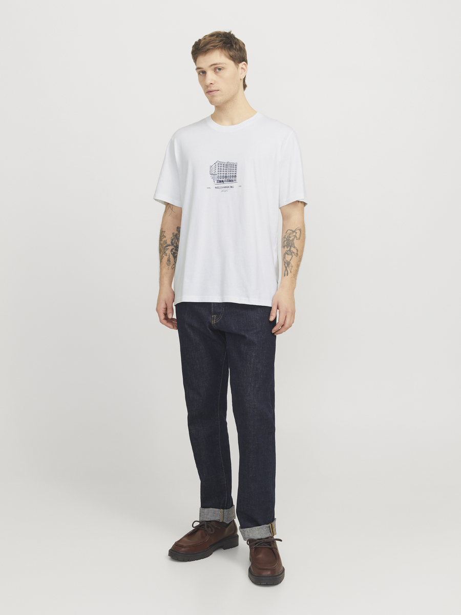 T-shirt van het merk Jack & Jones in het Wit