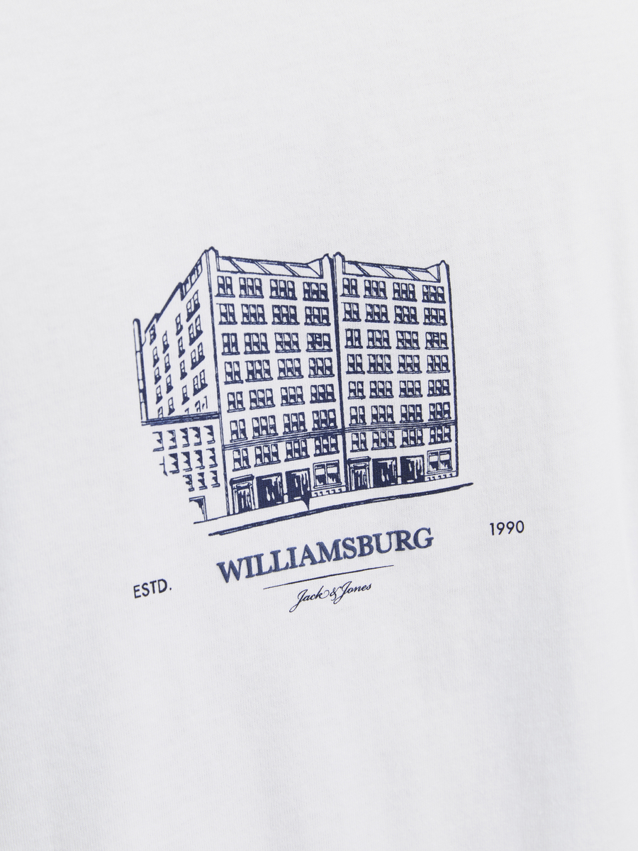 T-shirt van het merk Jack & Jones in het Wit