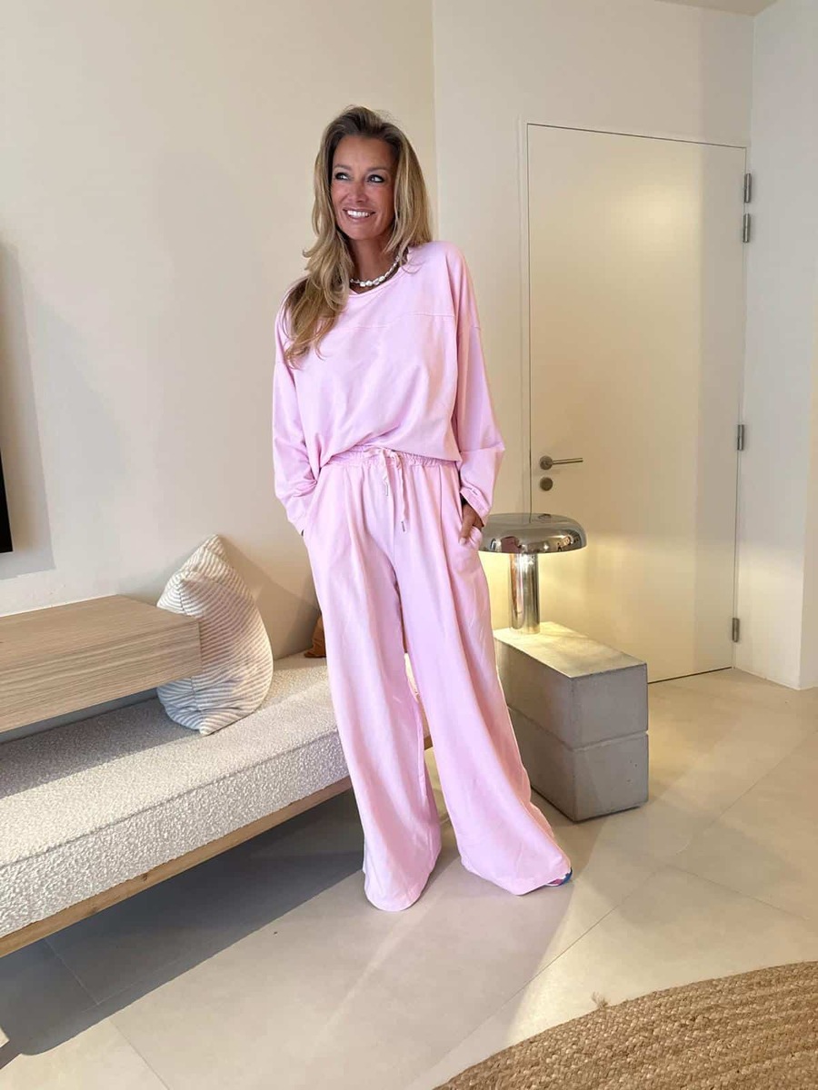 Broek van het merk Mei-li in het Roze