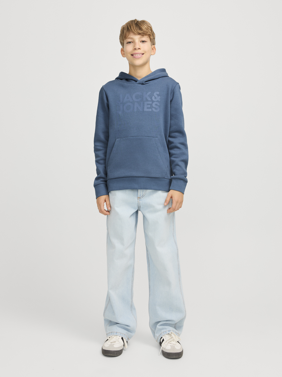 Sweater van het merk Jack & Jones Junior in het Blauw