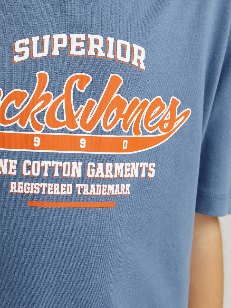 T-shirt van het merk Jack & Jones Junior in het Blauw