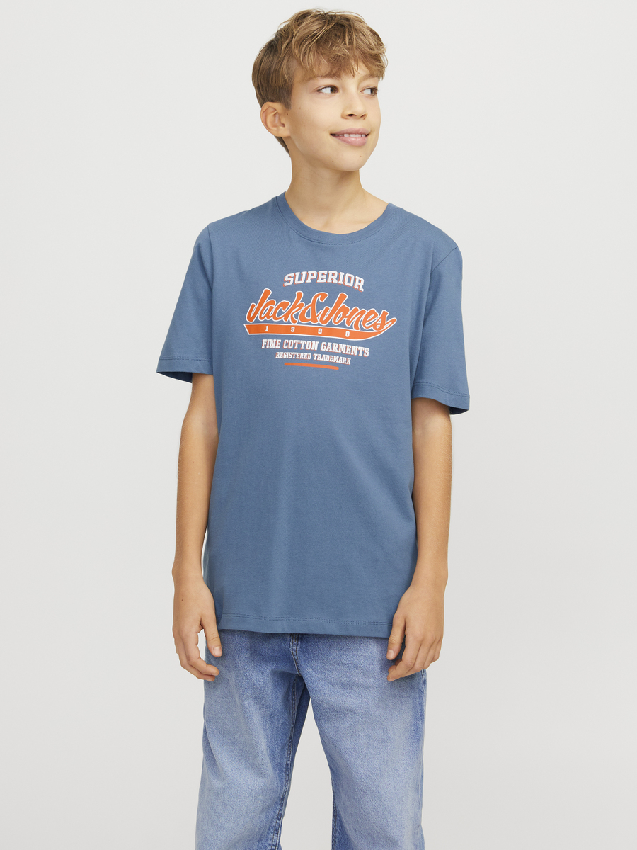 T-shirt van het merk Jack & Jones Junior in het Blauw