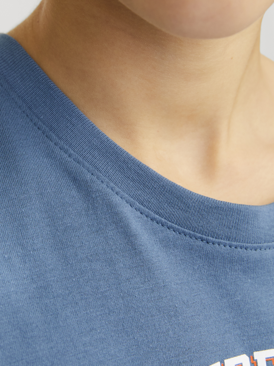 T-shirt van het merk Jack & Jones Junior in het Blauw
