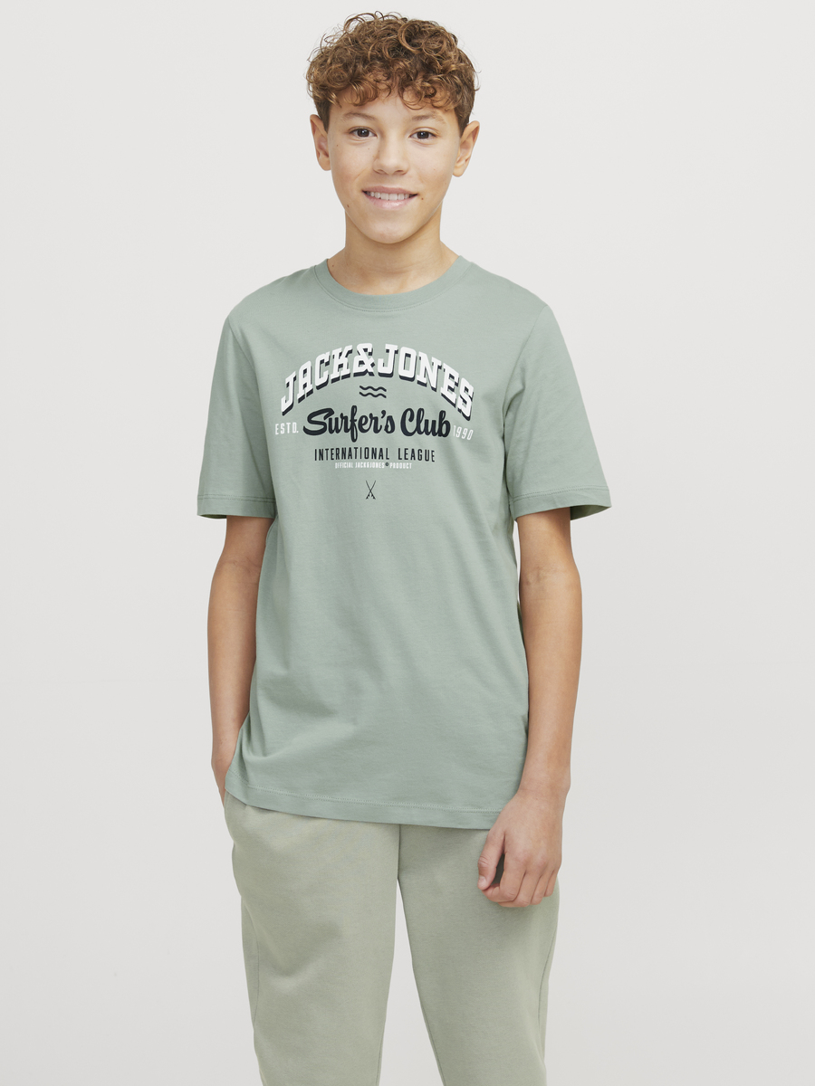T-shirt van het merk Jack & Jones Junior in het Groen