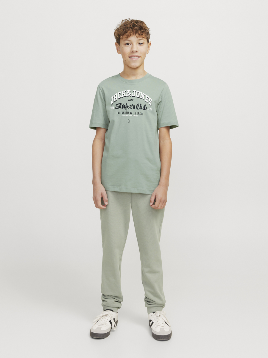 T-shirt van het merk Jack & Jones Junior in het Groen
