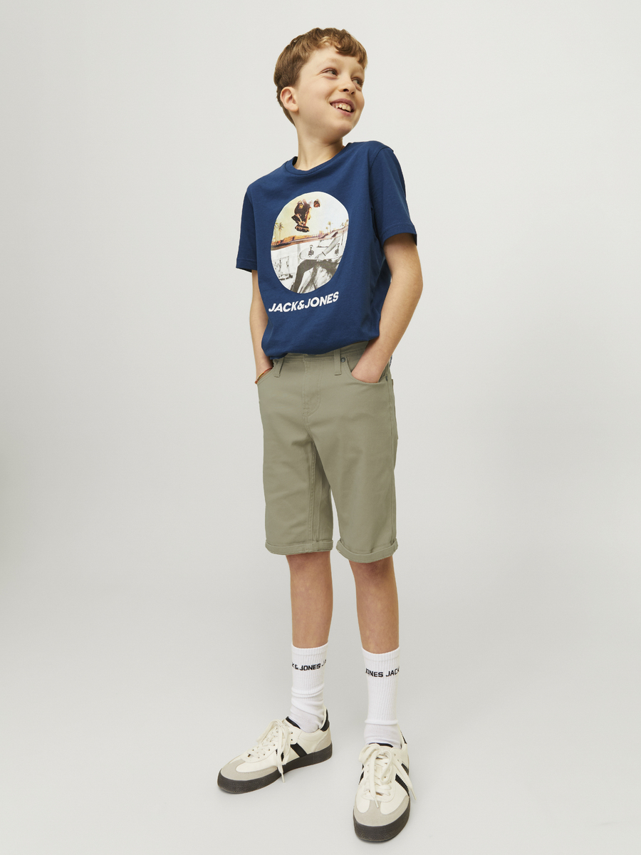 Short van het merk Jack & Jones Junior in het Kaki